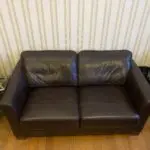 Leather sofa