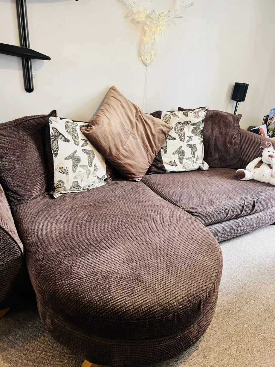 DFS 4 Seater chaise end sofa