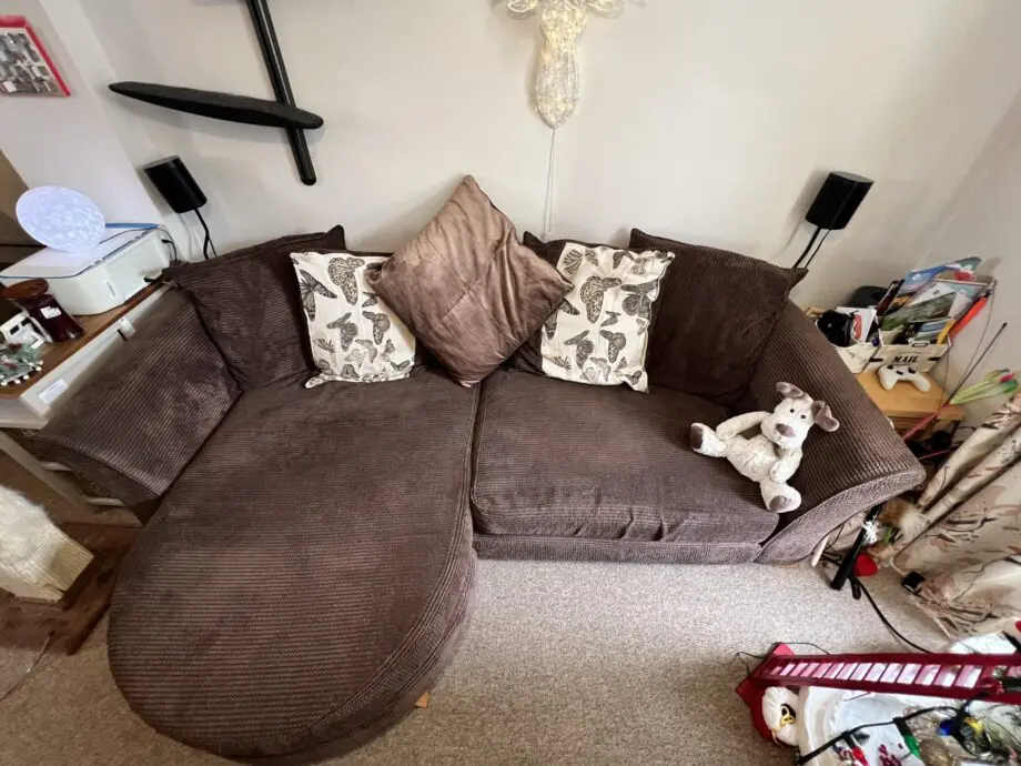 DFS 4 Seater chaise end sofa