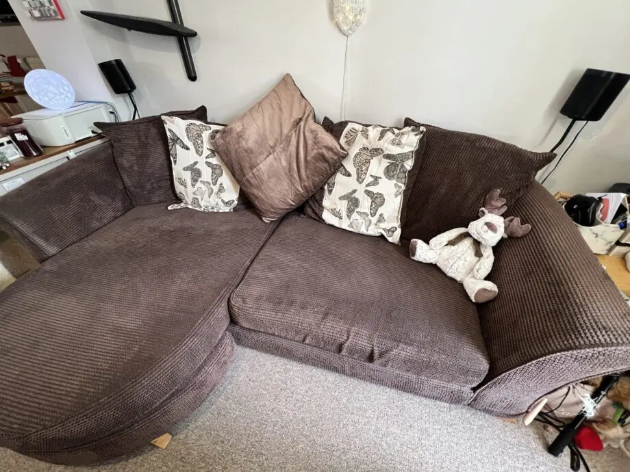 DFS 4 Seater chaise end sofa