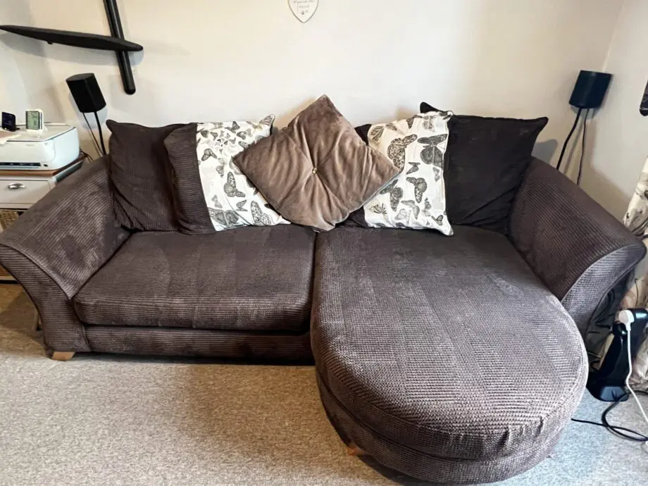 DFS 4 Seater chaise end sofa