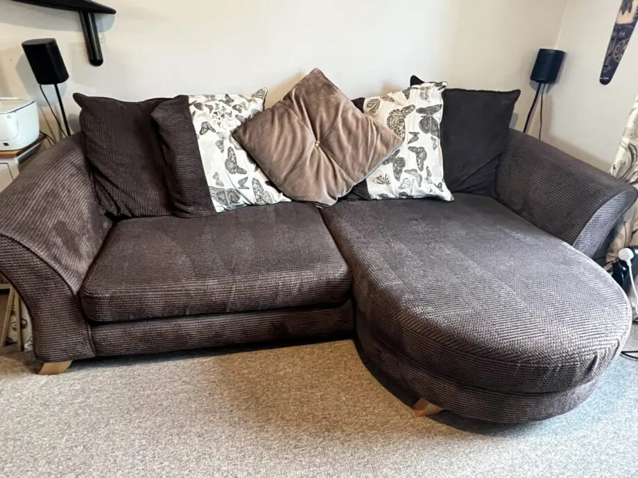 DFS 4 Seater chaise end sofa