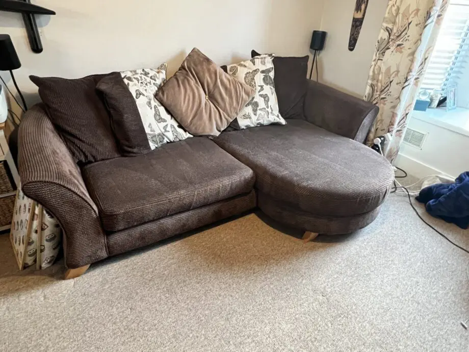 DFS 4 Seater chaise end sofa