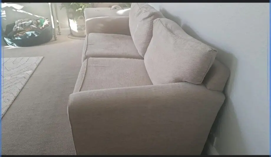 Next cream sofa used condition