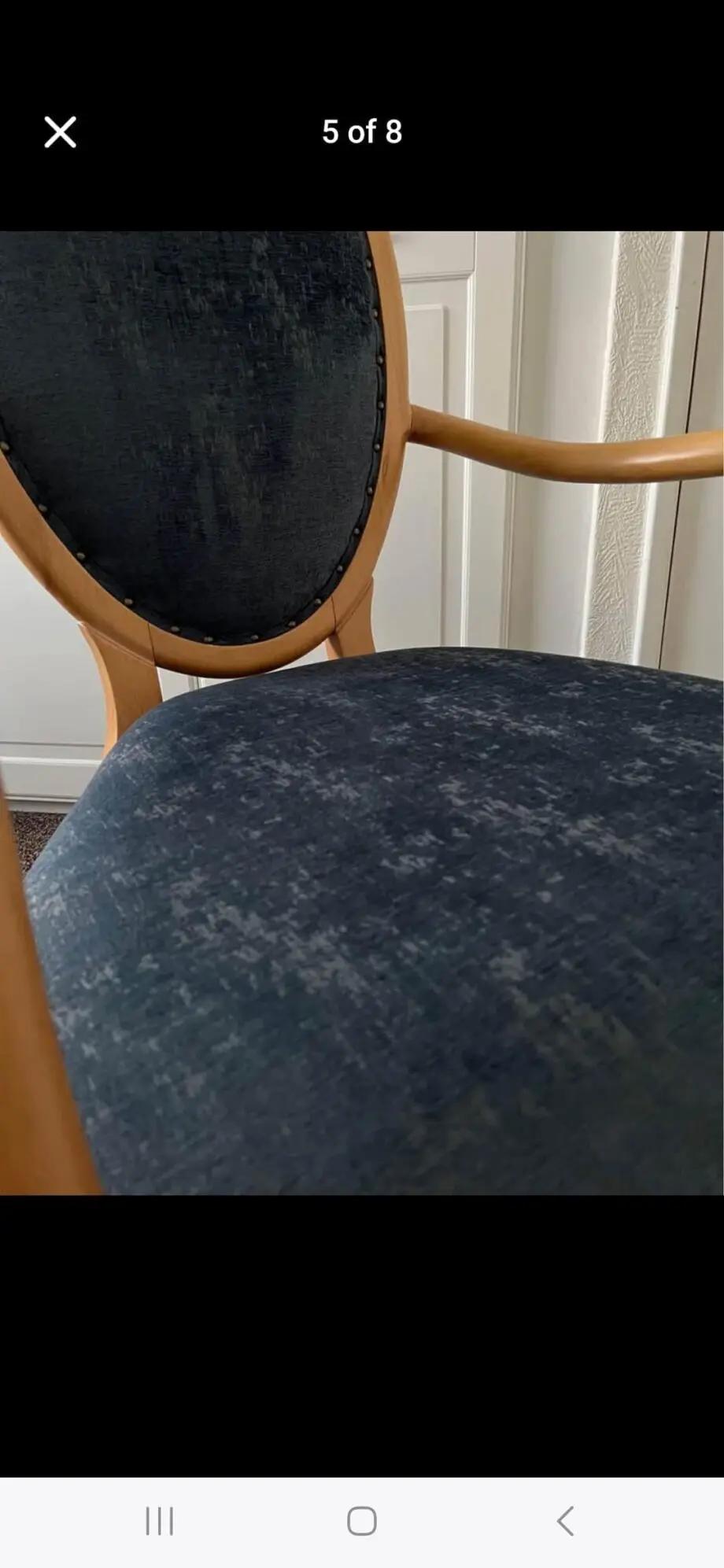Upholstery armchair