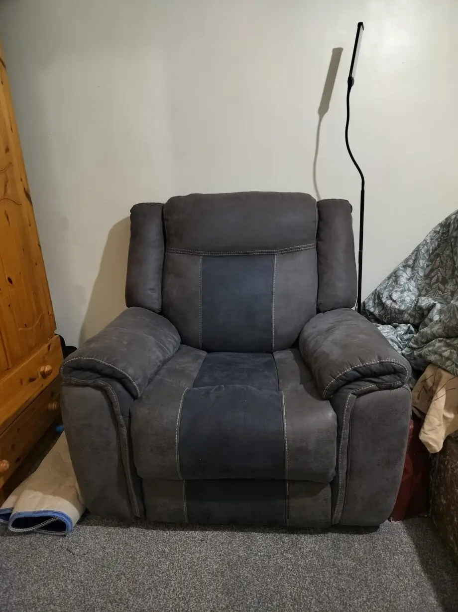ScS 4 piece sofa set, Grey/Navy