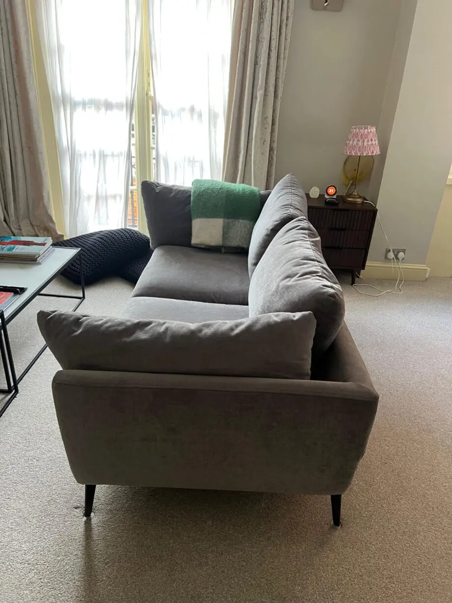 Brancott Sofa 2.5 dark grey David Philips