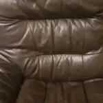 Black colour recliner sofa