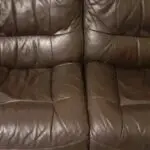 Black colour recliner sofa