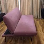 Red Velvet sofa bed