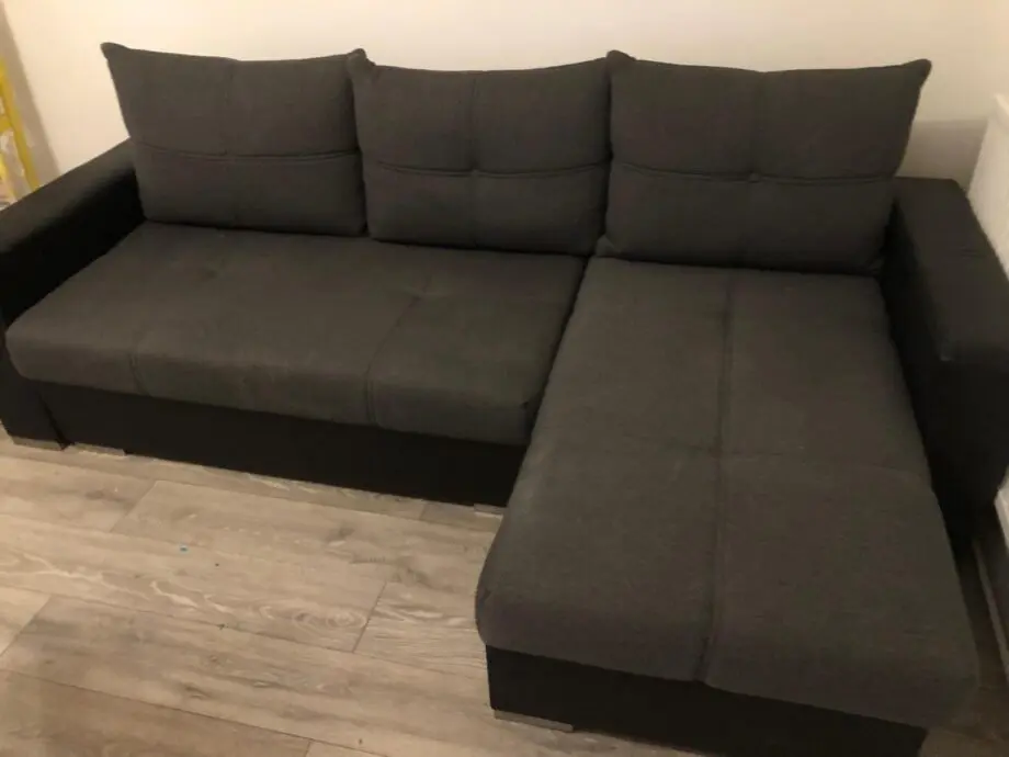 Sofa Bed, Grey, plenty of under bed storage