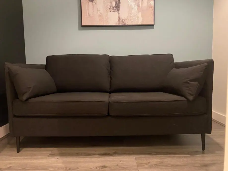 Tasna, 2.5 Seater Sofa, Grey/Black