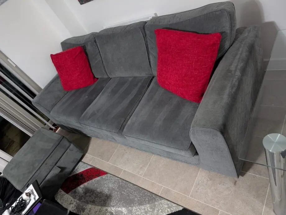 DFS grey 3/4 seater sofa- great condition