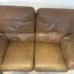 Brown leather Sofa