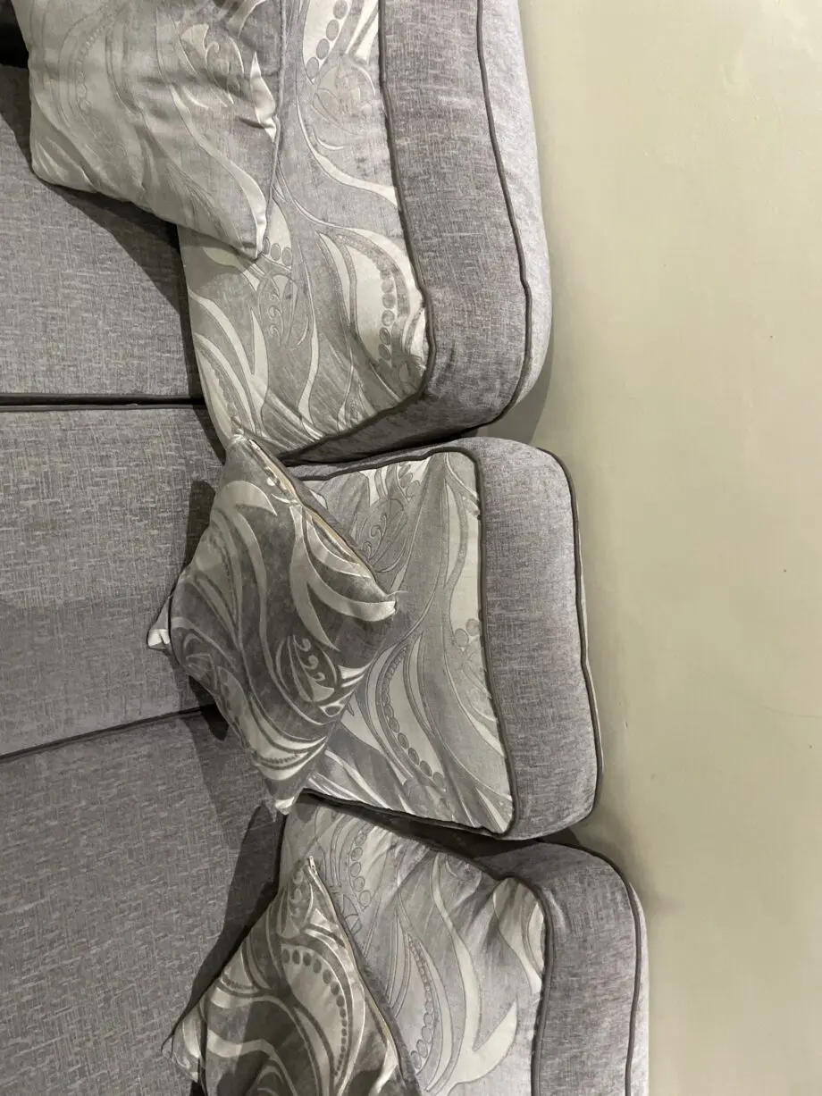 Grey seater sofa