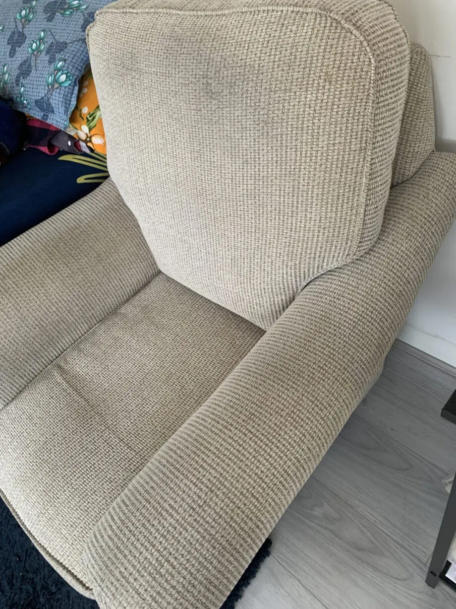 Furniture Sofa . 2 seater and one seater together . Good condition. Beige colour or sandal .