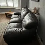 world of leather..... brown leather 3 seater , plus single seater