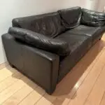De Sede Dark Brown 3 seater leather sofa