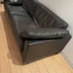 De Sede Dark Brown 3 seater leather sofa