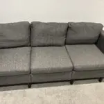 Yaheetech 3 Seater Sofa, Modern Fabric Sofa Couch - Never Used