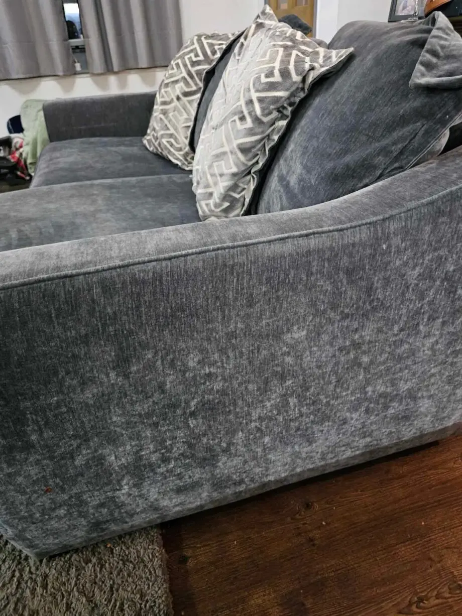 DFS Loleta Charcoal, Pillow Back 4 Seater Lounger
