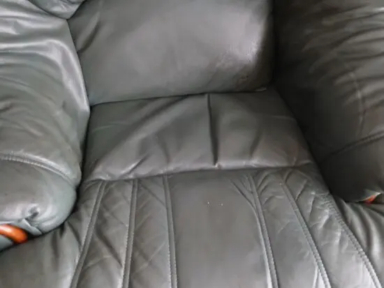 Green sofa 2 chairs