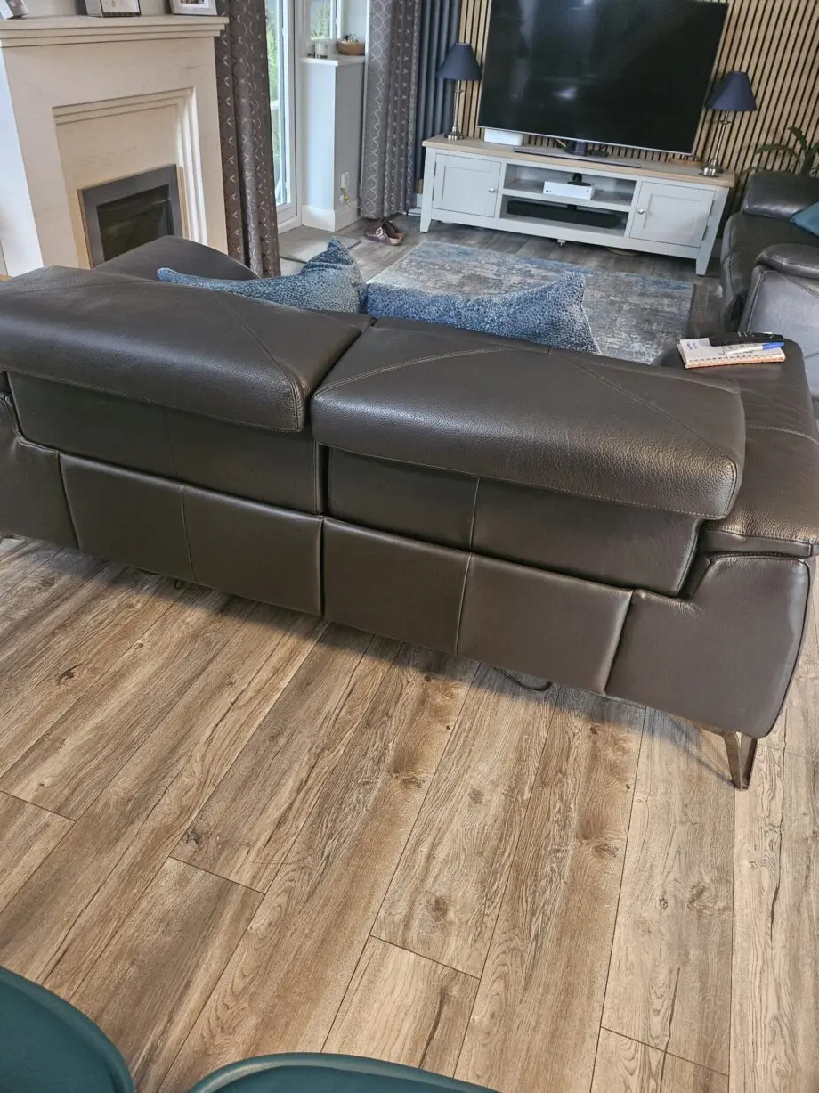 DFS Caldo 2 Seater Power Plus leather Recliner.