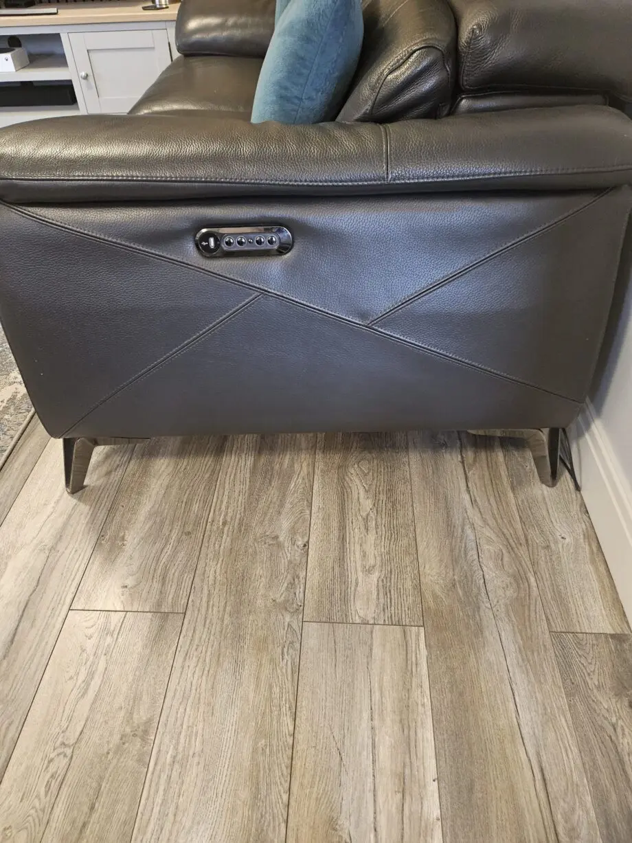 DFS Caldo 2 Seater Power Plus leather Recliner.