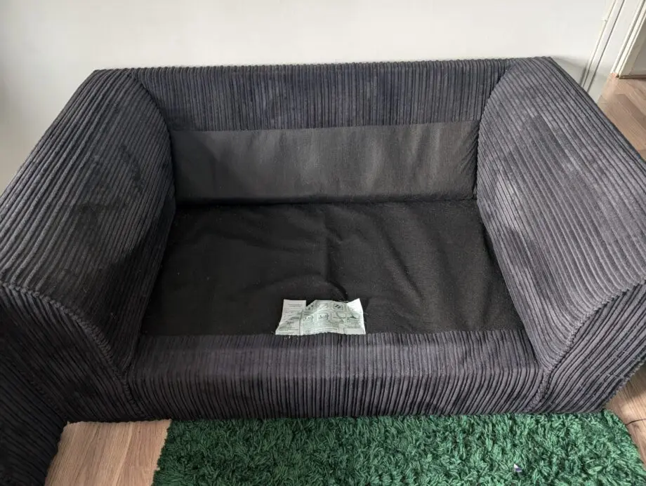 Oxford 2 Seater Sofa - Black