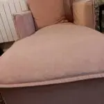 Salmon pink lounger