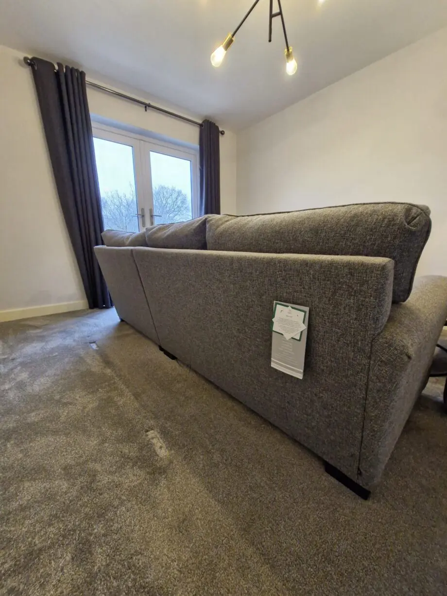 Next, Michagen, Grey, right hand chase, corner sofa.