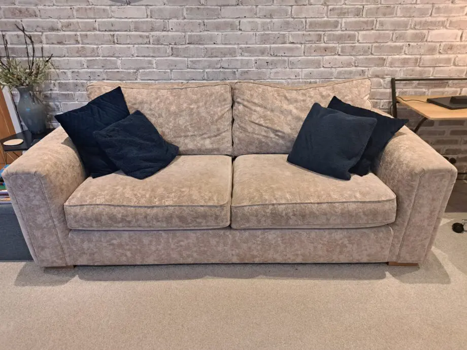 NEXT Cream biege 3 seater sofa