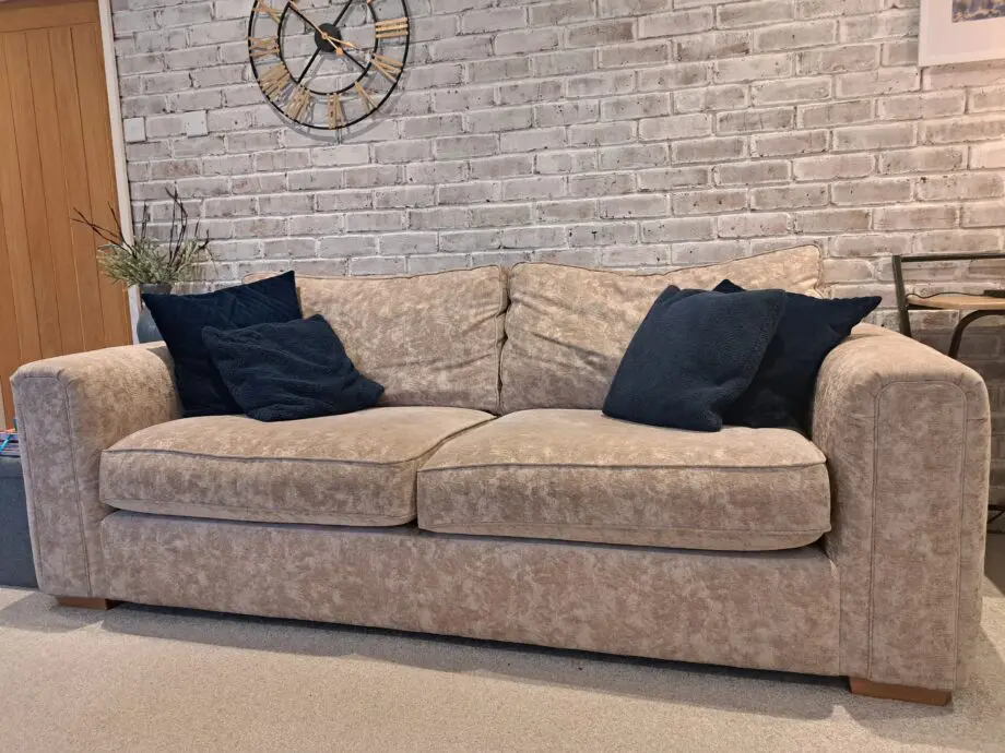NEXT Cream biege 3 seater sofa