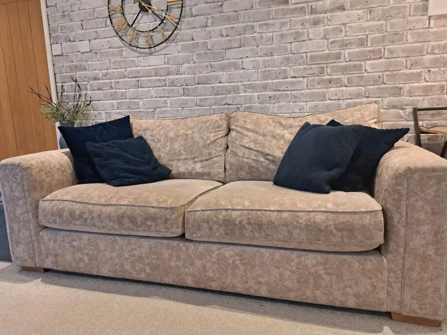 NEXT Cream biege 3 seater sofa