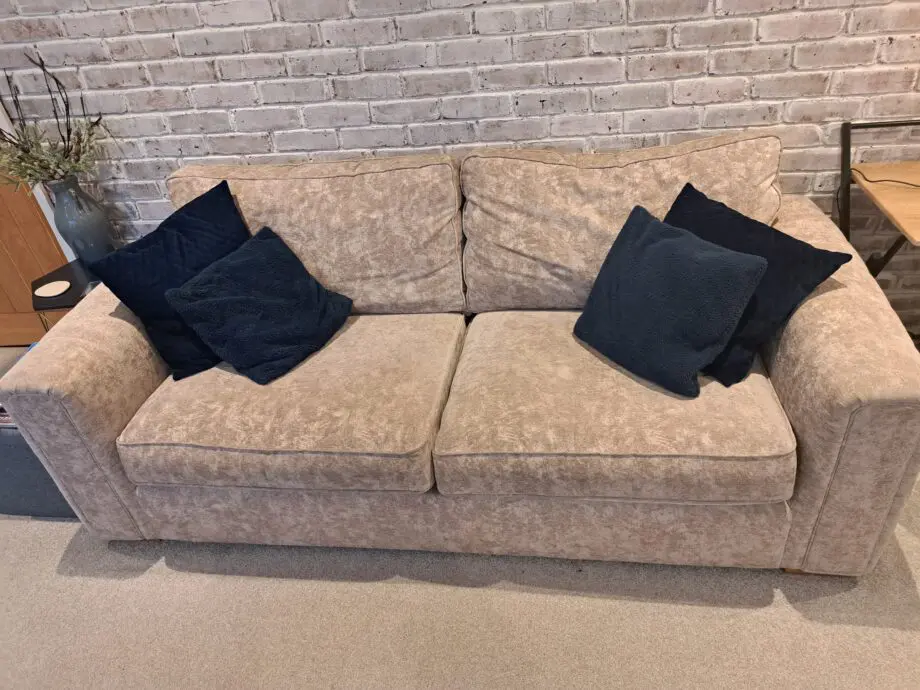 NEXT Cream biege 3 seater sofa