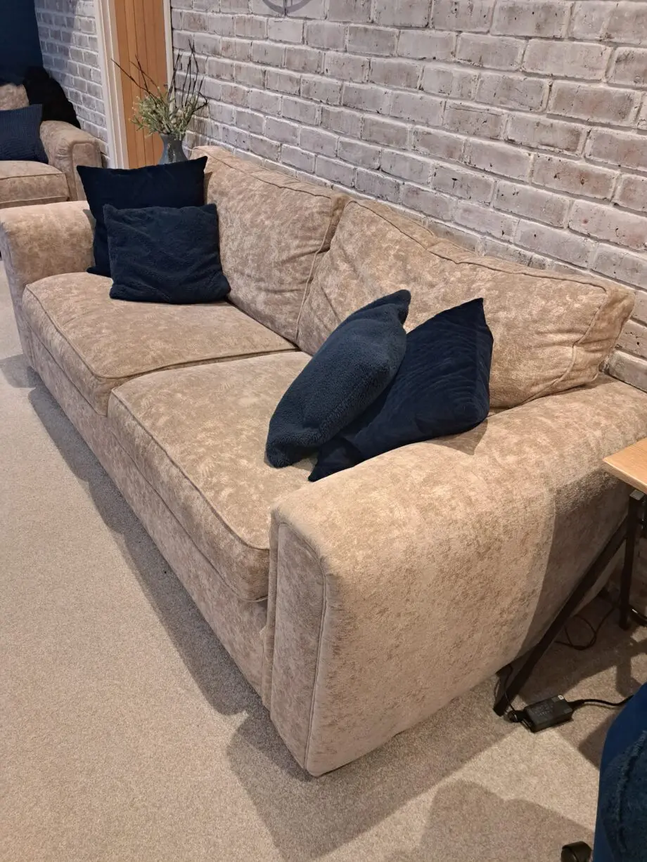 NEXT Cream biege 3 seater sofa