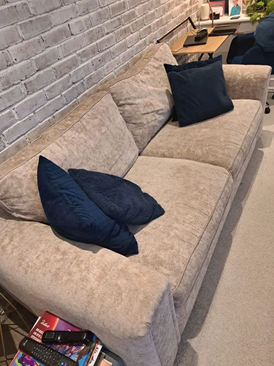 NEXT Cream biege 3 seater sofa