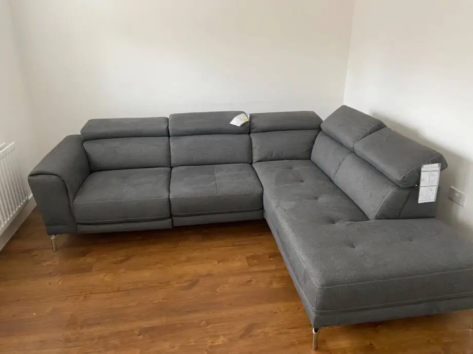 DFS Venezia Corner Sofa, Charcoal/Grey