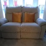 LAZY BOY SCS Tamla 2 Seater Power Recliner Sofa in Grey