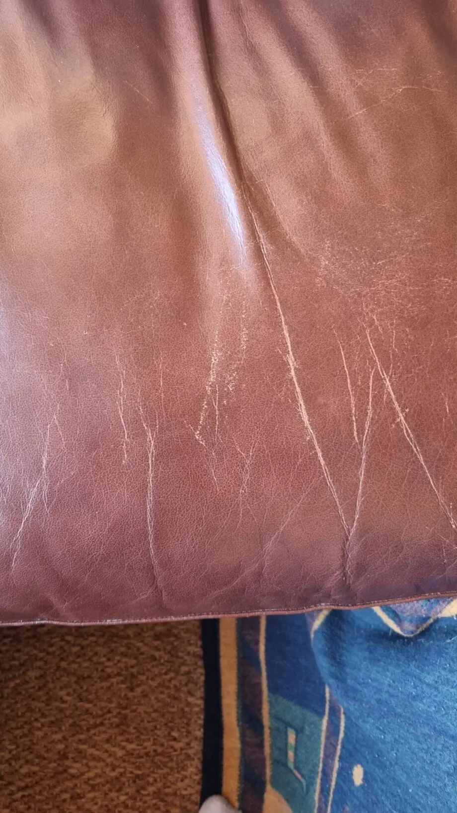 Laura Ashley Brown Sofa