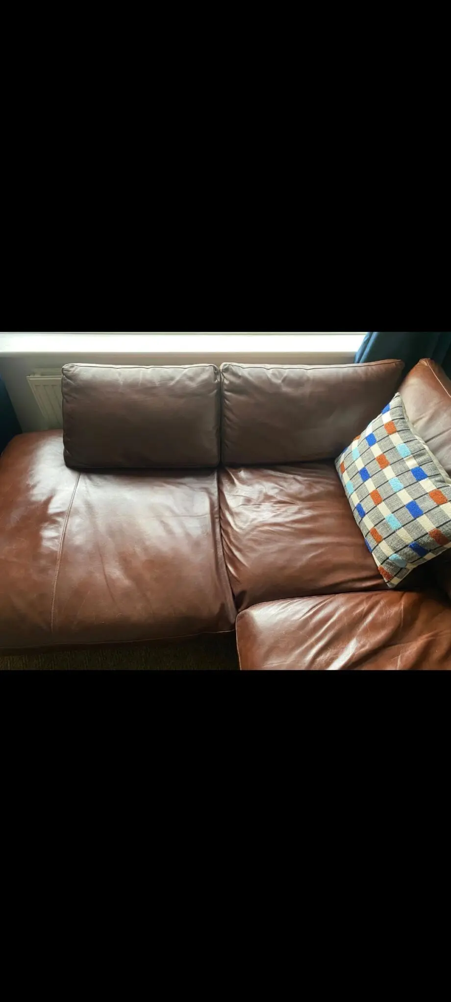 Laura Ashley Brown Sofa