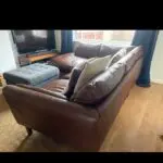 Laura Ashley Brown Sofa