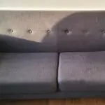 Grey 4 seater and yellow cudle sofa