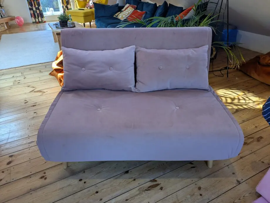 Made Haru Dusty Pink Sofa Bed