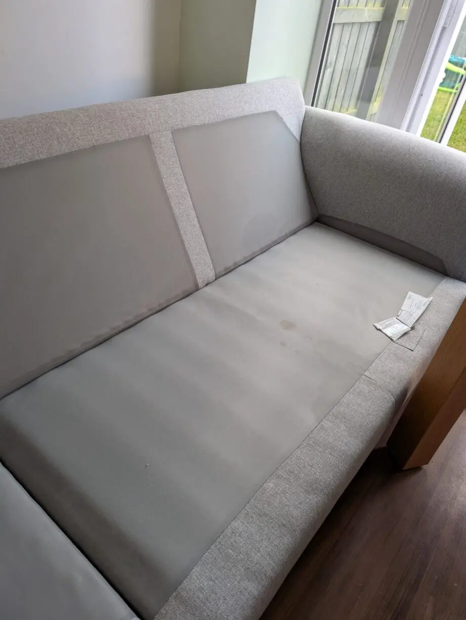 Next Ashford corner sofa, Tweedy blend - light silver