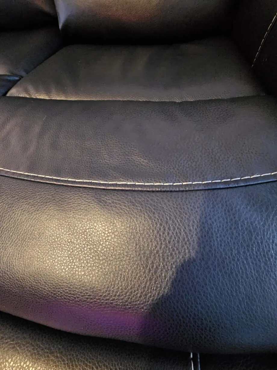 DFS Evander 3 Seater Power Recliner and Power Recliner Chair Navy
