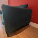Camerich - Crescent Narrow Three Seat Sofa - Colour Peacock