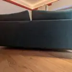 Camerich - Crescent Narrow Three Seat Sofa - Colour Peacock