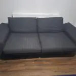 Grey 3 seater sofa