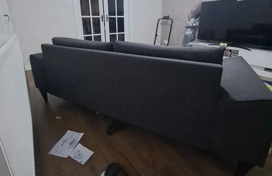 Grey 3 seater sofa